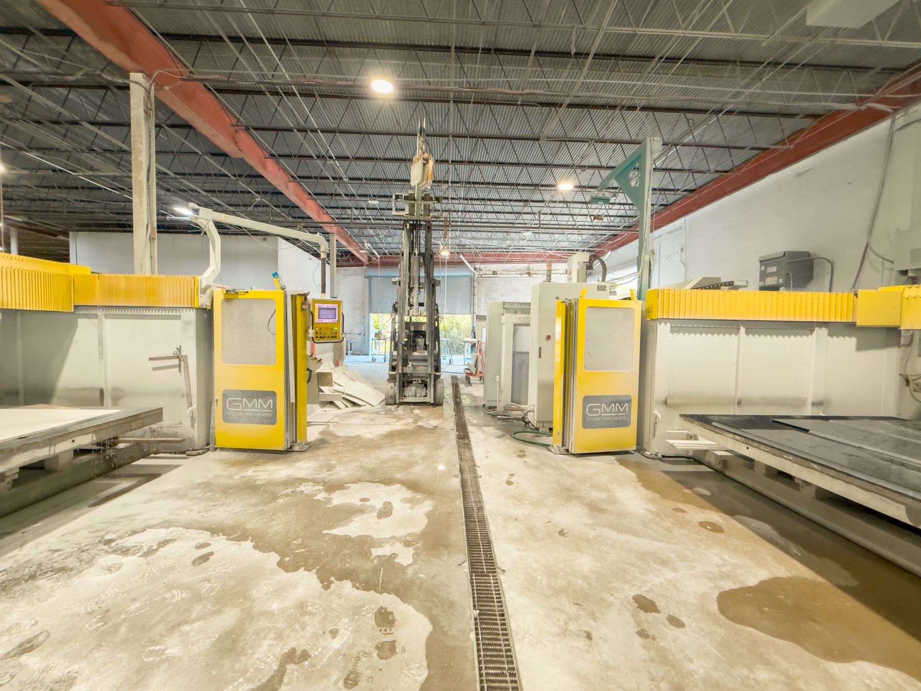 Dual GMM CNC machines