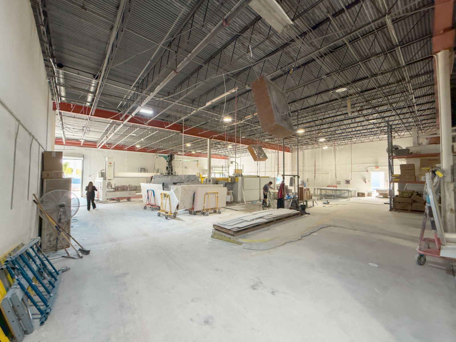 Production floor wide